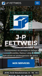 Mobile Screenshot of fettweis-pavages.be